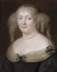 Retrato de Marie de Rabutin-Chantal, Marquesa de Sévigné 1626-1696, ca 1665 de Robert Nanteuil