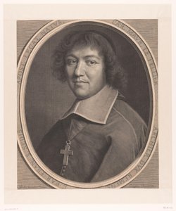 Retrato de Charles-Maurice Le Tellier Porque. Mauro. Le Tellier (...) (título sobre objeto)