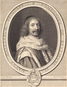 Pompone II de Bellievre de Robert Nanteuil after Charles Le Brun