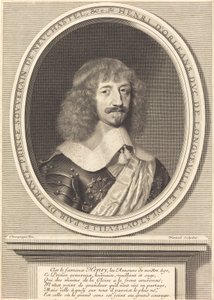 Henri II de Orleans, Duque de Longueville de Robert Nanteuil after Philippe de Champaigne