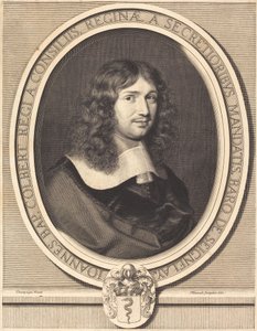 Jean-Baptiste Colbert de Robert Nanteuil after Philippe de Champaigne