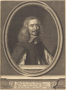 Vincent Voiture de Robert Nanteuil after Philippe de Champaigne