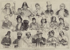 Las extraordinarias transformaciones del Sr. W. S. Woodin ilustrando su gran canción de primavera de Robert Neal Hind