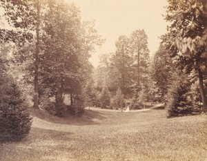 Clarence Howard Clark Estate, de la carpeta "Views at Chestnutwold" (Vistas de Chestnutwold) de Robert Newell