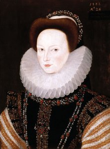 Retrato de Anne Knollys de Robert Peake the elder