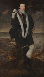Retrato de Anthony Maria Browne, II Vizconde Montagu de Robert Peake the elder