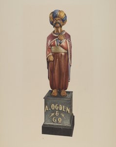 Figura de tienda de cigarros de Robert Pohle