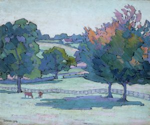 Arces en Cuckfield, Sussex, 1914 de Robert Polhill Bevan