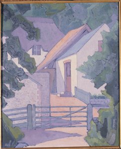 Mañana, los South Downs, 1906 de Robert Polhill Bevan