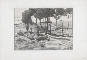 Los álamos de Robert Polhill Bevan