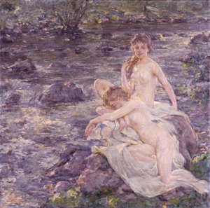 Los bañistas de Robert Reid