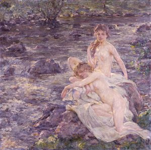 Los Bañistas, finales del siglo XIX-principios del siglo XX de Robert Reid