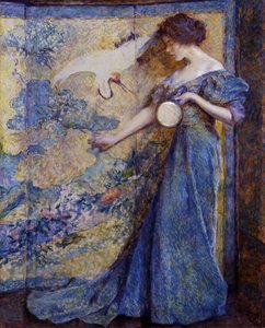 El espejo, c. 1910 de Robert Reid