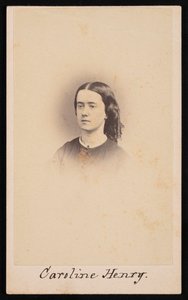 Retrato de Caroline Henry de Robert. Robert Addis,RW Addis,Addis