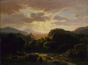 Recuerdos de una escena cerca de Auerbach de Robert S. Duncanson