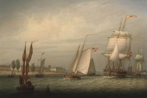 Puerto de Boston de Robert Salmon