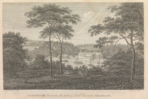 Arbuthnott House, La Sede de Lord Vizconde Arbuthnott; página 10 (Volumen Uno) de Robert Scott