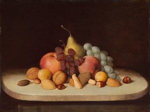 Naturaleza Muerta con Frutas y Nueces, 1848