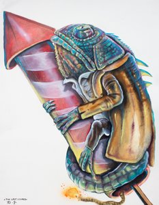 Lanzamiento del cohete «Chameleon» de Robert Sigaard