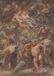 Escenas de Bachanalia de Robert Smirke