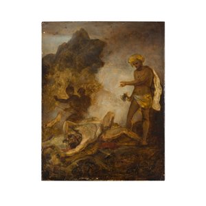 Don Rafael y sus compañeros sorprendidos por corsarios de Robert Smirke