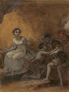 Ferdinand se reúne con su padre de Robert Smirke