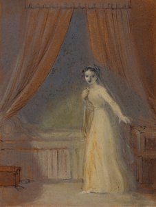 Julieta a punto de tomar su calada para dormir de Robert Smirke