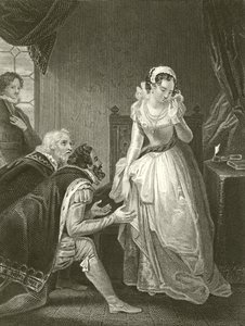Lady Jane Grey rechazando la corona de Robert Smirke