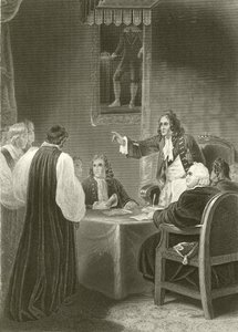 Los Obispos ante el Consejo Privado 1688 de Robert Smirke