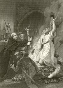El Martirio del Arzobispo Cranmer de Robert Smirke