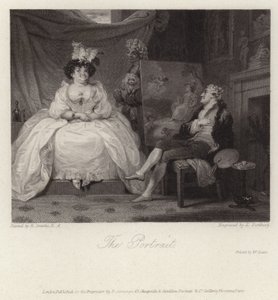El retrato por Robert Smirke de Robert Smirke