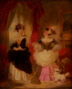 Los rivales, c1827 de Robert Smirke