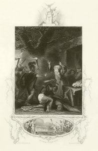 La masacre de los druidas de Robert Smirke