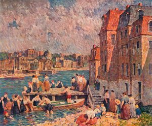 Bañistas de la Tarde, 1920, 1923 de Robert Spencer