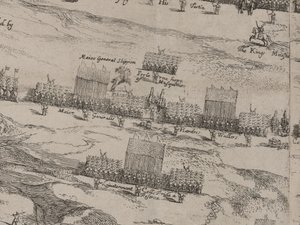 Descripción de los Ejércitos de Caballería e Infantería de Su Majestad y Sir Thomas Fairefax; el día catorce de junio de 1645 de Robert Streater or Streeter