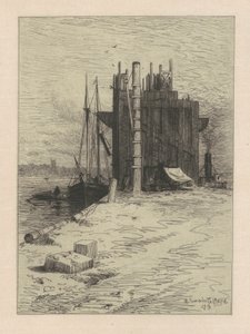 Depósitos de carbón en New Bedford de Robert Swain Gifford