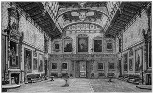 La Cámara de Waterloo, Castillo de Windsor, 1880 de Robert Taylor Pritchett