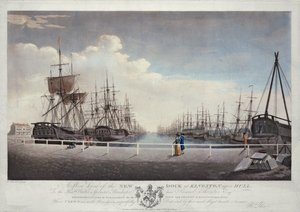 Vista oeste del nuevo muelle de Kingston upon Hull