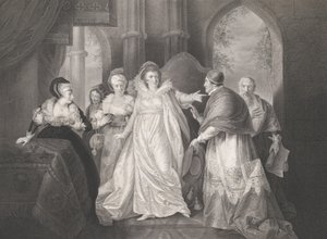 Reina Catalina, Cardenal Wolsey y Cardenal Campeius