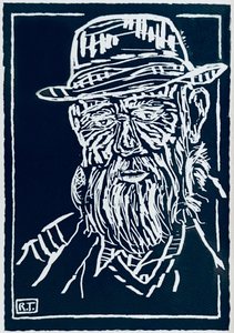 Hombre barbudo y robusto de Robert Thirtle