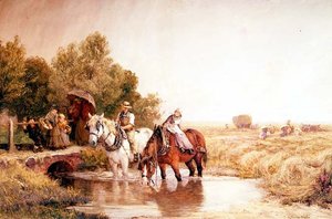 Tiempo de Heno entre las Lluvias de Robert Thorne Waite