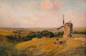 Molino de Alfriston, c. 1886, 1938 de Robert Thorne Waite