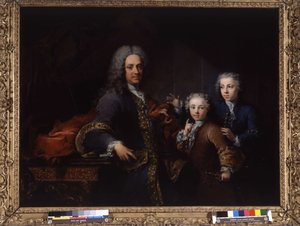 Monsieur de Saint Cannat y sus hijos de Robert Tournieres