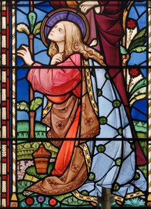 Bramcote, San Miguel, Ventana Este, (detalle), Heaton, Butler & Bayne, Bayne, María Magdalena, 1862