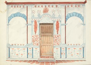Dibujo de restauración de Robert W.R. Taylor