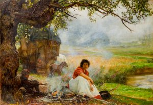 Chica gitana de Robert Walker Macbeth