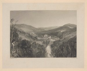 Abadía de Buckfastleigh, Devonshire de Robert Wallis