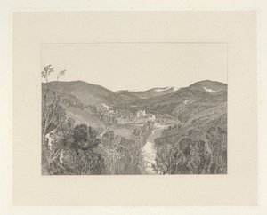 Abadía de Buckfastleigh, Devonshire de Robert Wallis