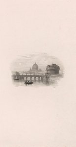 Roma, Castillo de San Angelo (viñeta) de Robert Wallis