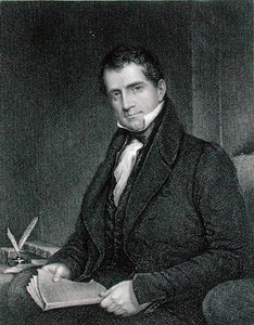 Theodoric Romeyn Beck (1791-1855) grabado por John Francis Eugene Prud